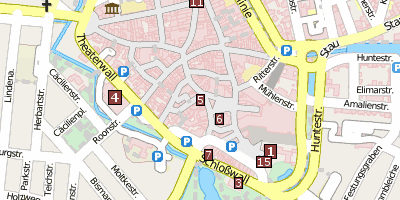 Degodehaus  Oldenburg Stadtplan